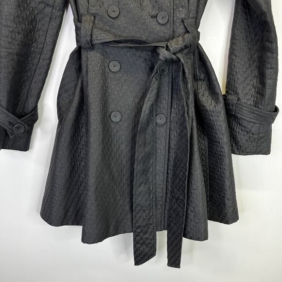 Etcetera Belted Rear Pleat Trench coat black - 0 - Picture 4 of 10